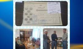 پرداخت 40 میلیون تومانی زکات یک کشاورز فریمانی به کمیته امداد